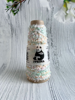 пряжа для вязания травка пушистая реснички