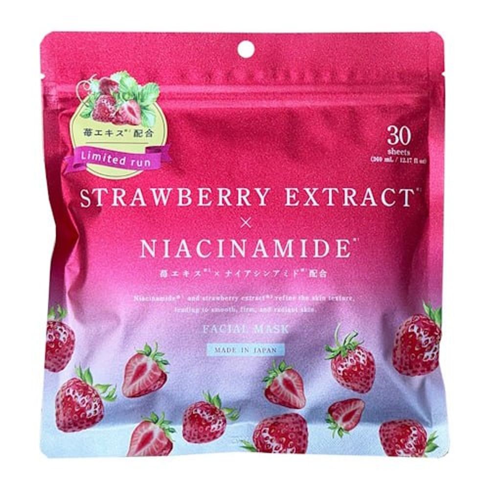 Маска для лица с Экстрактом Клубники и Ниацинамидом Маска для лица с Экстрактом Клубники и Ниацинамидом