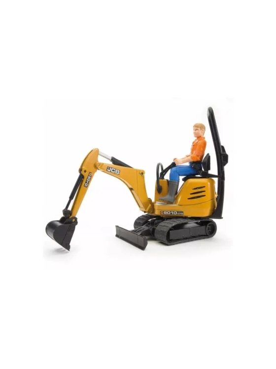 Мини экскаватор JCB 8010 CTS и рабочий Bruder 62002