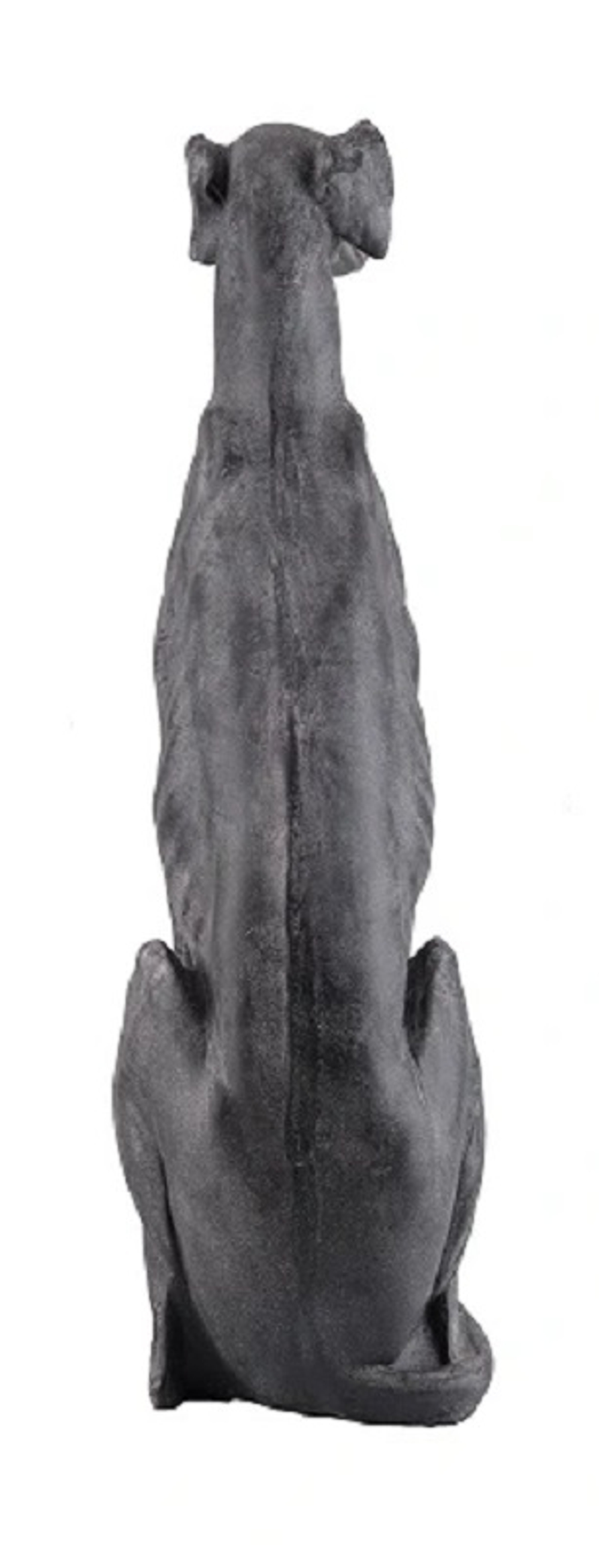 Статуя собаки "Борзая" (левая) 46x22x77см Полистоун