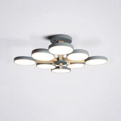 Потолочная Люстра Turna L8 Grey By Imperiumloft