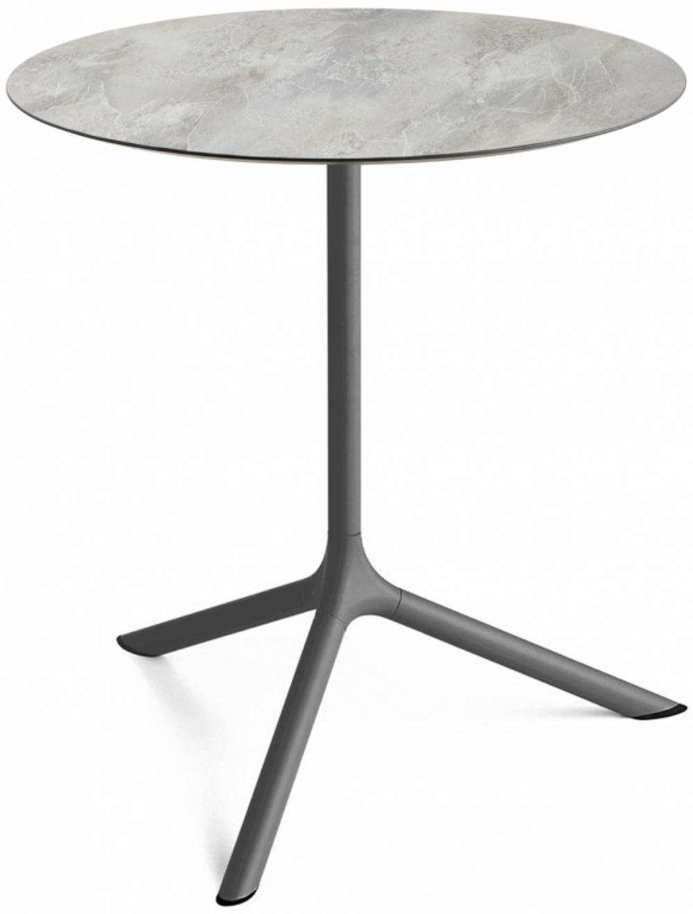 Стол ламинированный обеденный складной Scab Design Tripe Maxi Folding, антрацит, каменный