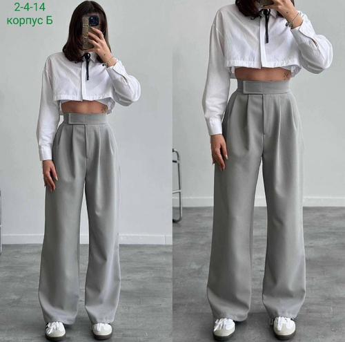 Брюки клеш классические