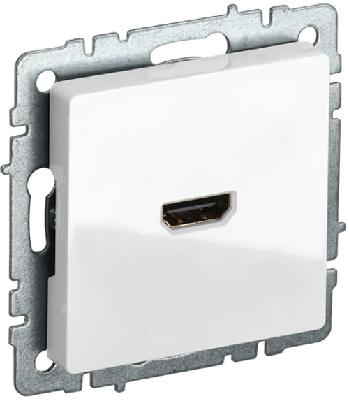 BRITE Розетка HDMI РHDMI-0-БрБ белый IEK