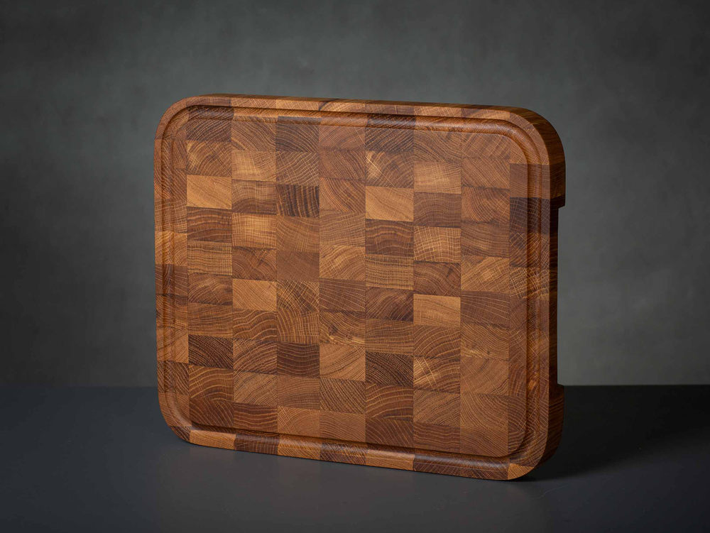 Доска дубовая 375x331x35