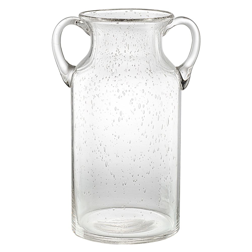 Ваза для цветов Flowi, 29 см, прозрачная