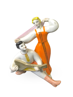 Фарфоровая статуэтка "Русский танец" (Полонне ЗХК)