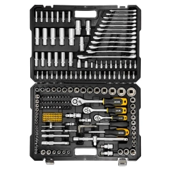Набор инструментов 216пр. 1/4'', 3/8'', 1/2''(6гр.)(4-32мм) JCB JCB-38841