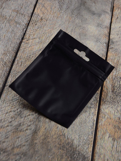 Зип пакеты металлизированные с окошком Zip-lock 100 штук