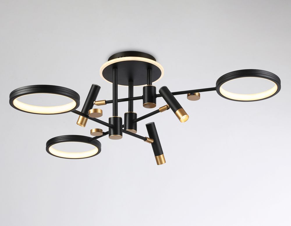 Ambrella Потолочный светодиодный светильник с пультом управления LineTech FL51647