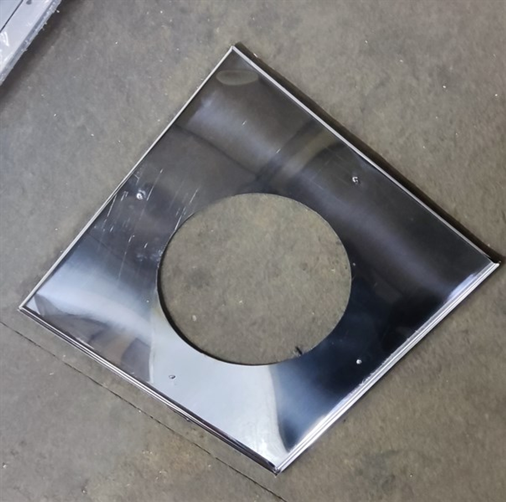 Экран с отверстием 300 мм. нерж. ECOFLUE