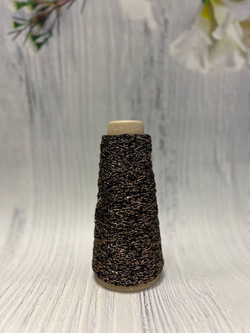 Пряжа хлопковая с люрексом