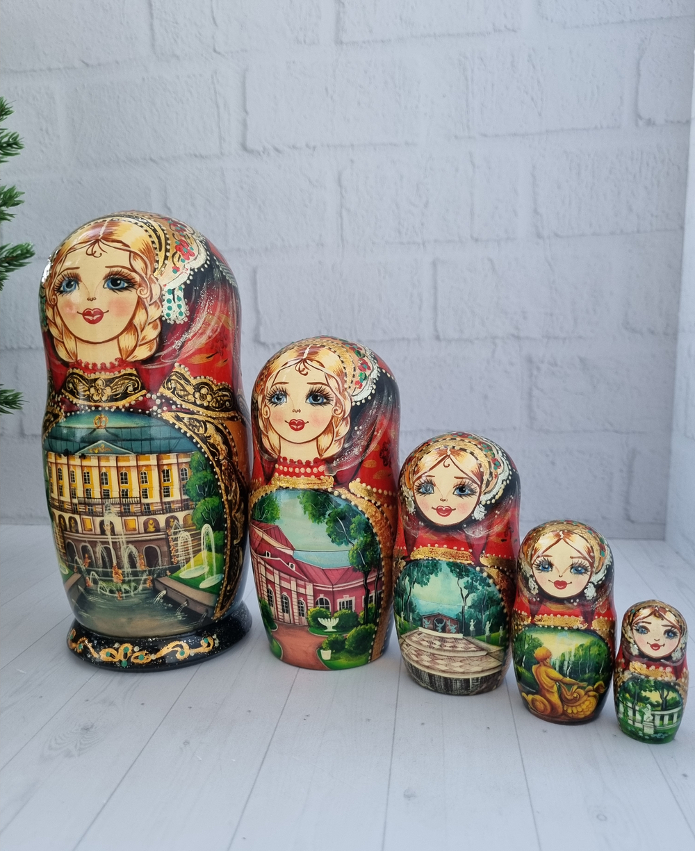 Матрёшка 5м 18см Петергоф