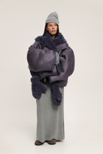 Бомбер двусторонний из экомеха