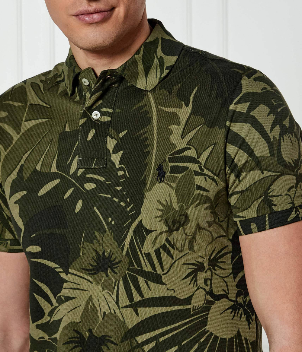 Поло POLO RALPH LAUREN - зеленый(710956683)