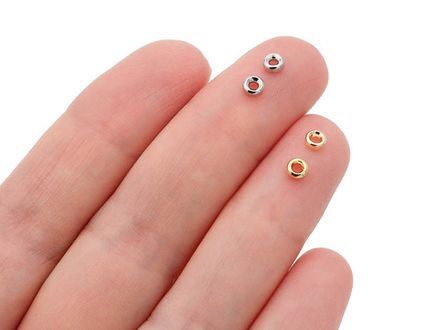 Спейсер 3,7мм, золото (10 штук)