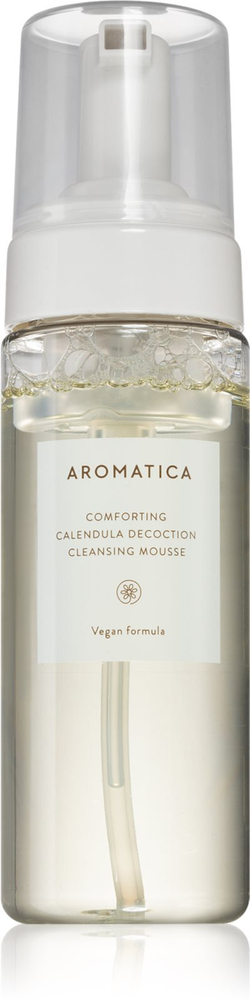 Aromatica Calendula Comforting - нежная очищающая пена с успокаивающим эффектом /   170  ml  / GTIN 8809238960351