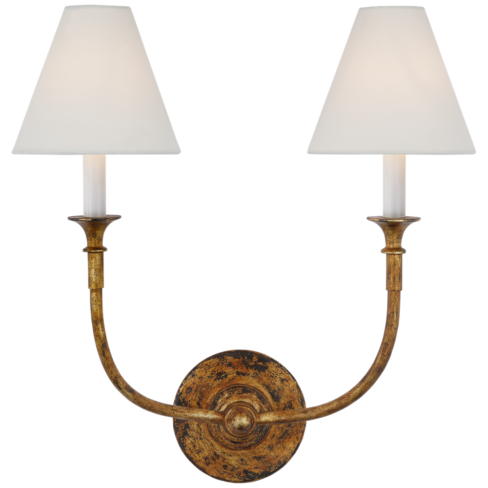 Настенный светильник Visual Comfort Piaf Double Sconce