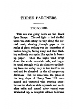 Novels and stories of Bret Harte. Volume 1 | Bret Harte