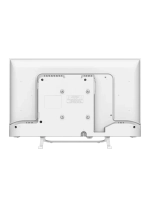 Телевизор TV 24" FRAMELESS NEO CS04, HD, Smart TV WildRed