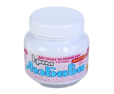 Крем для тела Ваше хозяйство Любава 250мл с ионами серебра