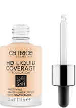 Тональная основа CATRICE HD Liquid Coverage - Porcelain Beige 002