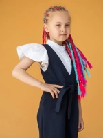 Рубашка школьная с коротким рукавом