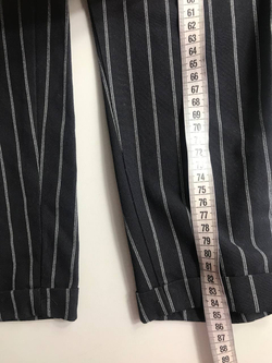 Брюки Bershka в крупную полоску, маркировка XS, визуально на 42 размер