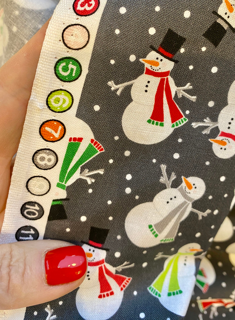 Ткань Новогодняя 100% хлопок. 50х55см. пэчворк (Италия)