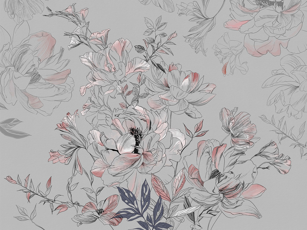 Дизайнерские обои Wall Street Blossom