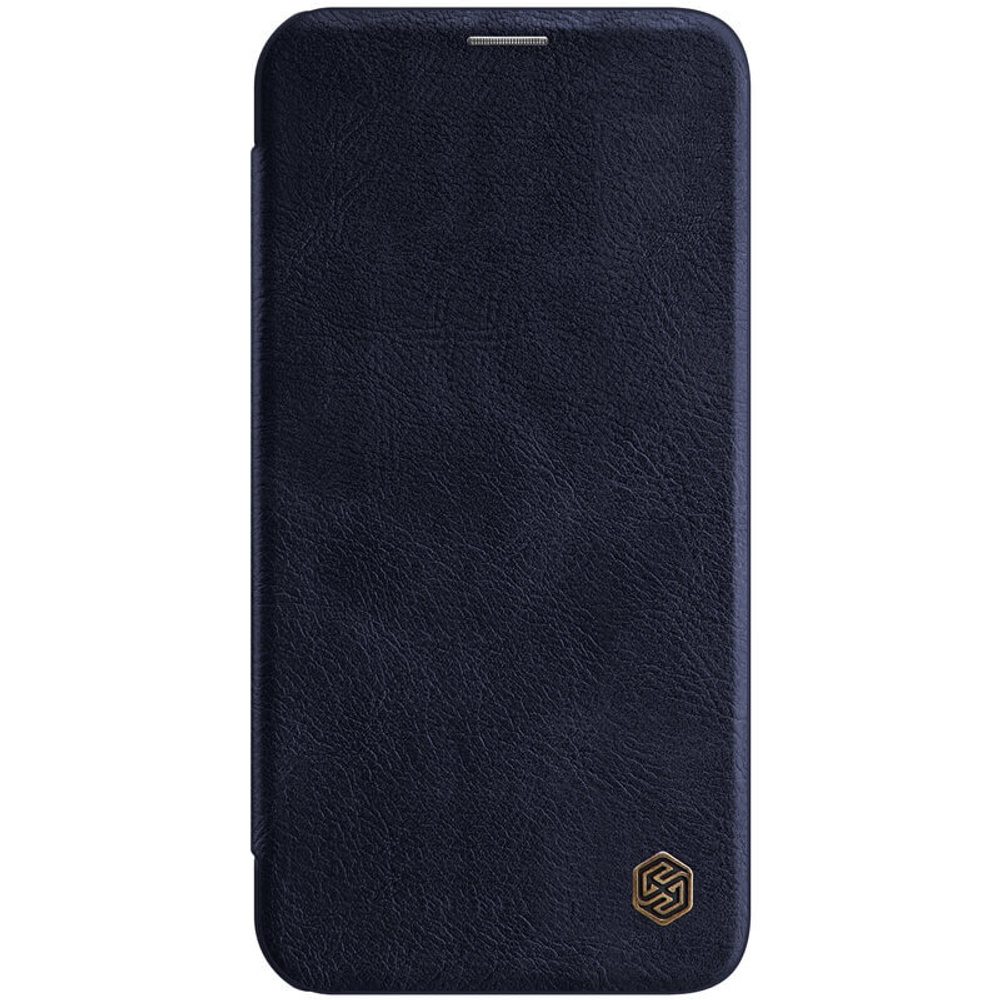 Кожаный чехол-книжка Nillkin Leather Qin для iPhone 12 Pro Max