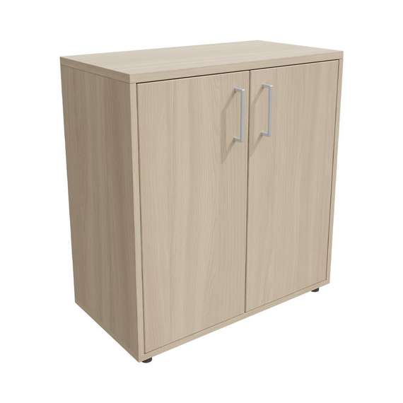 Континент-Про Тумба 2-х дверная,Т75 Ясень Шимо светлый 700х370х750