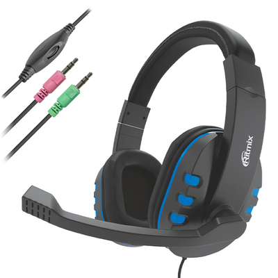 Наушники гарнитура Ritmix RH-555M