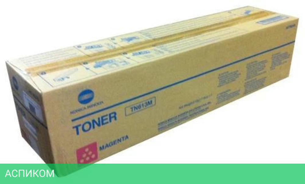Тонер Konica Minolta Bizhub C452/552/652 TN-613M красный (A0TM350)