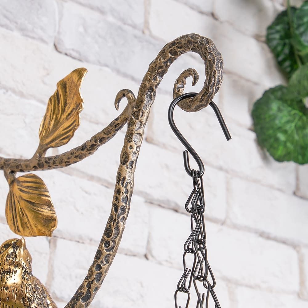 Кронштейн для цветов Терра Ливз Бронза