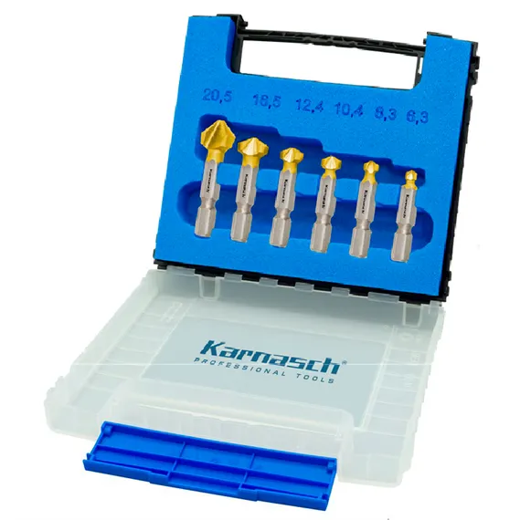Набор зенковок Karnasch 90°, артикул 40.3095.020