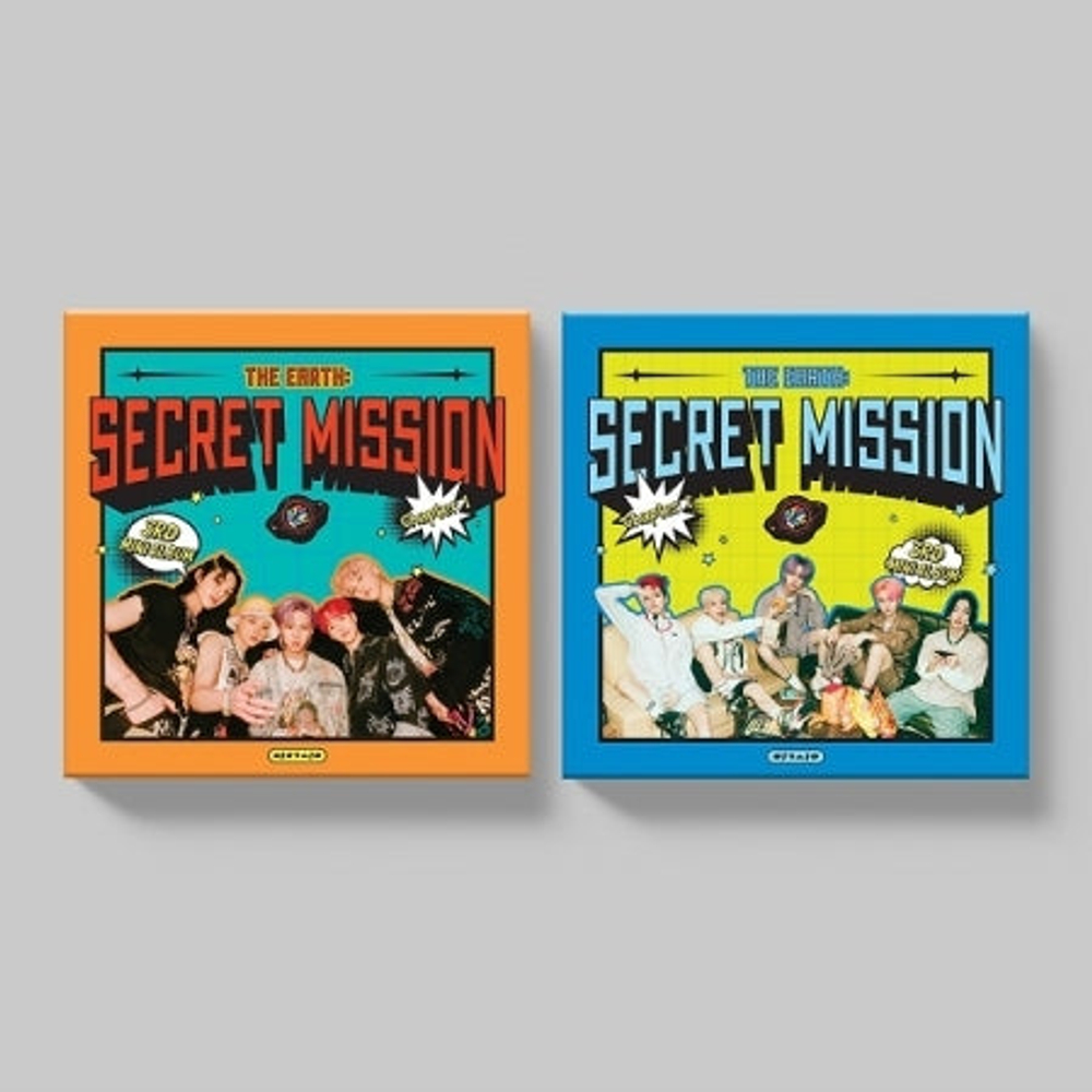 Альбом MCND - THE EARTH: SECRET MISSION CHAPTER.1 3rd Mini Album 2 Version SET