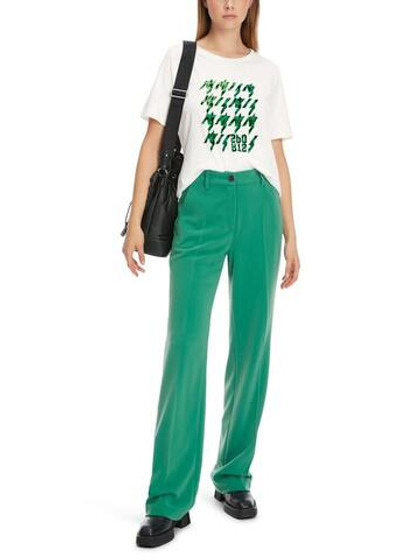 Marc Cain Футболка расшитая бисером