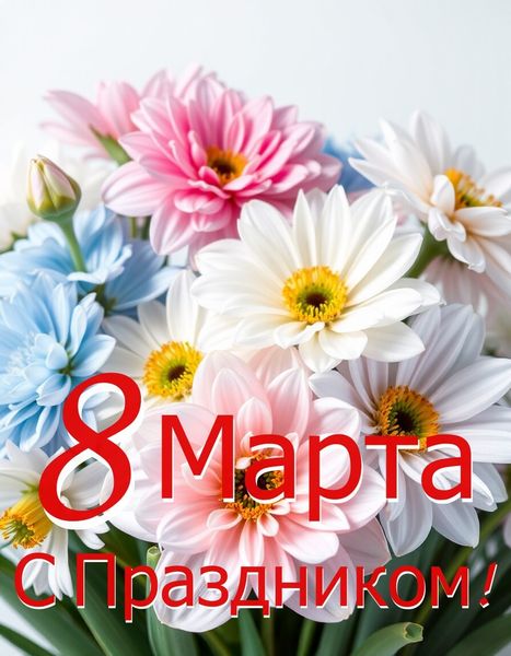 С Праздником 8 Марта !