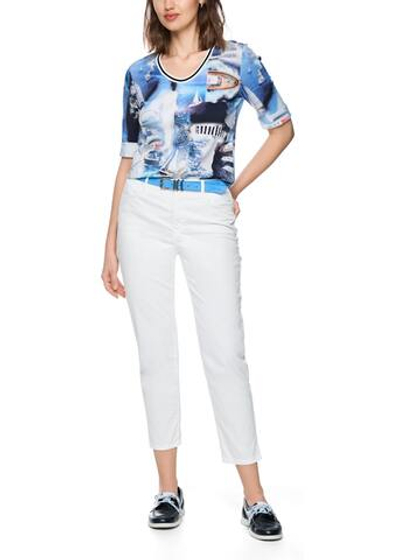 Marc Cain Брюки-дудочки с разрезами по низу