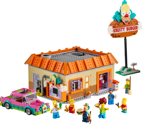 Конструктор LEGO Icons 10352 Симпсоны: Бургер Красти