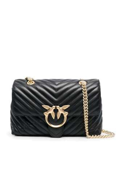 LADY LOVE BAG PUFF - black gold