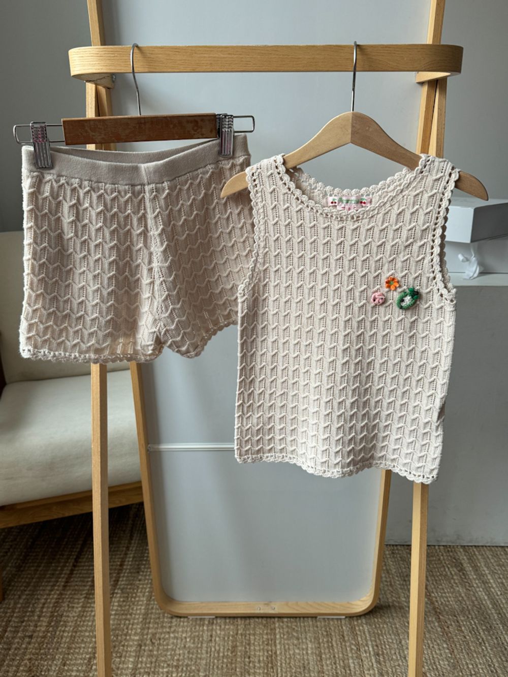 Хлопковый костюм Bonpoint, 128