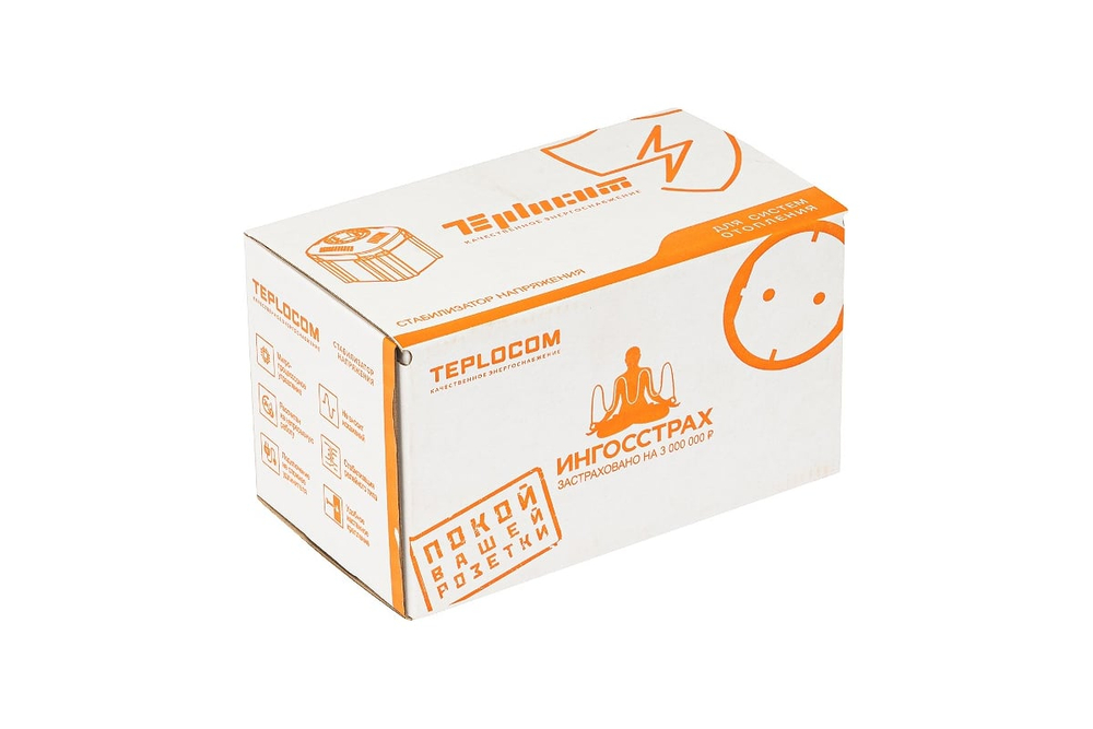 Стабилизатор напряжения для котлов и бытовой техники TEPLOCOM ST-222/500