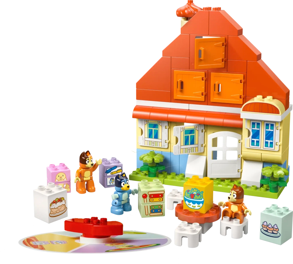 Конструктор LEGO Bluey 10459 Семейный дом Блуи с игрой на память