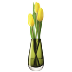 Ваза Flower 14 см, зеленая