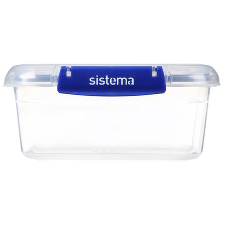 Контейнер 1л Sistema Klip It+ синий