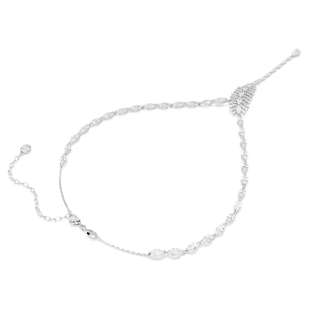 VIENNA:NECKLACE WHI/RHS