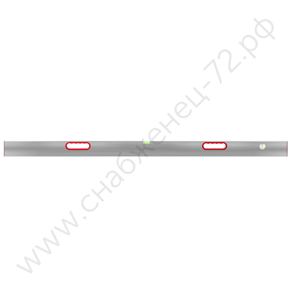 СИБИН 1.5 м, 2 глазка, Правило с уровнем и ручками (10726-1.5)