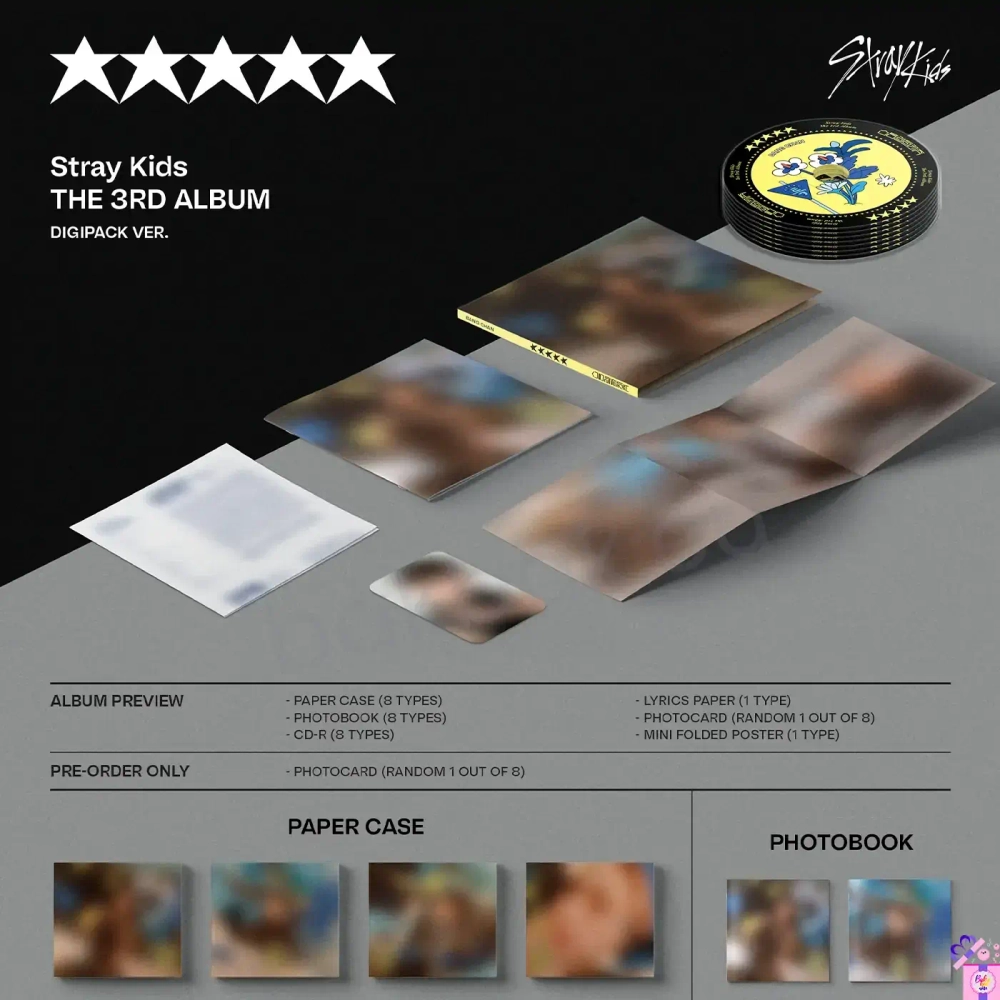 Альбом Stray Kids - 5 Star ver. Jewel case